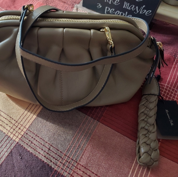 Massimo Dutti studio sheep skin bag - Picture 2 of 9